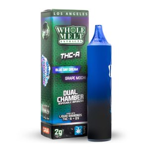 Whole Melt Extracts - Dual Chamber 2g Disposable - Blue Day Dream plus Grape Mochi