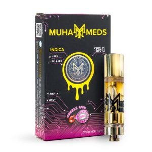 MUHA Meds THCa 510 Cartridge - 2G (Bubble Gum Burst)