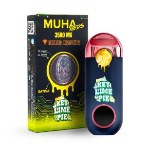 MUHA Meds - 3.5g Melted Diamonds Vape - Key Lime Pie