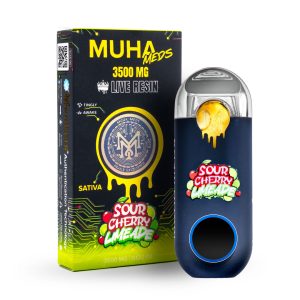 MUHA Meds - 3.5g Live Resin Vape - Sour Cherry Limeade