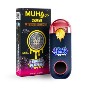 MUHA Meds - 3.5g Melted Diamonds Vape - Sugar Plum OG