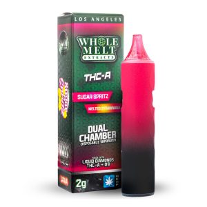 Whole Melt Extracts - Dual Chamber 2g Disposable - Sugar Spritz + Melted Strawnana